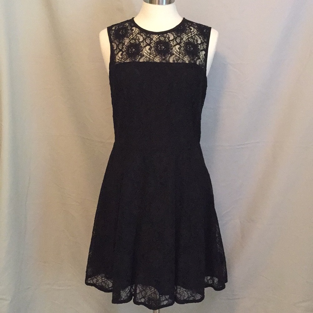 Banana Republic Black lace dress